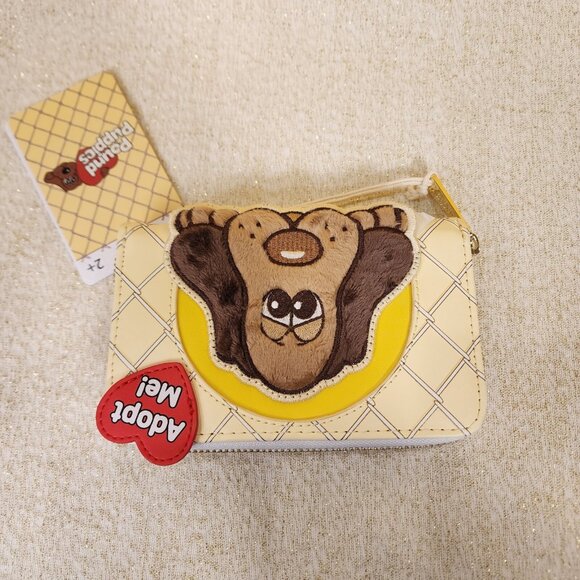 Loungefly Pound Puppies 40th Anniversary Plush Zip Around Wallet NEW - Picture 10 of 13